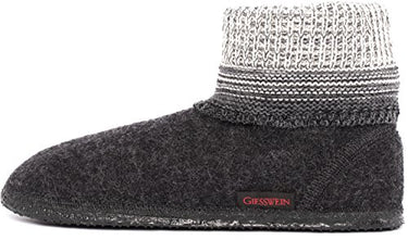 GIESSWEIN Baumkirchen Slippers - High Slippers for Women & Men, Warm Felt Slippers with Non-Slip Sole on Sale